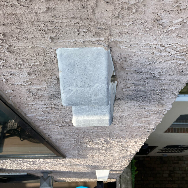 Image of leaking home siding